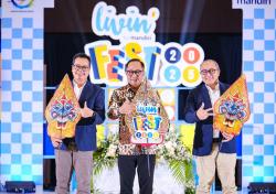 Bank Mandiri Resmi Buka Livin’ Fest 2025, Sinergikan UMKM dan Ekonomi Kreatif<