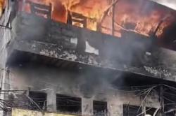 Kebakaran di Tanjung Duren Jakbar, Kontrakan 3 Lantai Ludes Dilahap Api