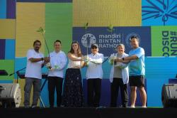 Bank Mandiri Dorong Aksi Hijau di Bintan Marathon 2025 lewat Mandiri Looping for Life
