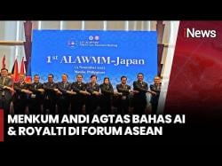 Menkum Supratman Andi Agtas Usulkan Pertemuan Khusus Bahas Royalti Musik dan AI di Forum ASEAN–Jepang
