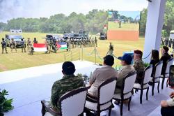 Momen Prabowo dan Raja Abdullah II Saksikan Demonstrasi TNI–Angkatan Bersenjata Yordania