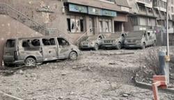 Nah, Kedubes Azerbaijan di Kiev Hancur akibat Terkena Rudal Ukraina bukan Rusia