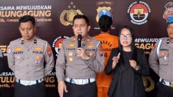 Jatuh Disenggol Bus Harapan Jaya, Pemotor Perempuan  di Tulungagung Tewas 