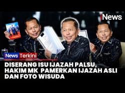 Buka-bukaan! Hakim MK Arsul Sani Tunjukkan Langsung Ijazah di Gedung MK Usai Dituding Palsu 