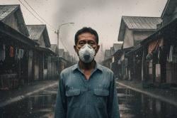 Ada Hujan Debu Hitam di Bekasi, Warga Diminta Pakai Masker N95!