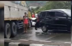 Terungkap Truk Tronton Tabrak 4 Mobil di Exit Tol Bawen Diduga karena Rem Blong<