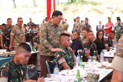 Menhan Sjafrie Tinjau Batalyon Teritorial 857/GG di Aceh, Pastikan Kesiapan Pasukan