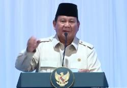 Saat Presiden Prabowo Berpantun di Peluncuran Digitalisasi Pembelajaran 