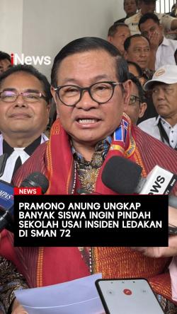 Pramono Anung Ungkap Banyak Siswa Ingin Pindah Sekolah Usai Insiden Ledakan di SMAN 72 