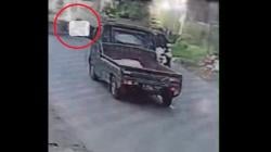 Mengerikan! Detik-Detik Pemotor Tewas Terlindas Truk Tangki di Sukabumi Terekam CCTV<