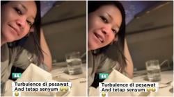 Viral Video Maia Estianty Santai Hadapi Turbulensi Pesawat, Netizen: Ratu Terakhir!