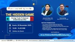 Daftar Webinar Gratis MNC Sekuritas The Hidden Game: Strategi Trader Profesional di Balik Bid dan Offer