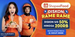 ShopeeFood dan Serly One Bite Big Bite Beri Diskon Rame Rame 50 Persen hingga Rp200 Ribu!
