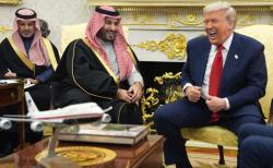 Ketika Trump Terkejut Saudi Guyur Amerika Rp16.743 Triliun, Interupsi Pidato MBS