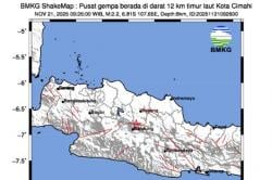 Gempa Hari Guncang Cimahi, Terasa Cukup Kuat di Lembang hingga Dago Bandung<