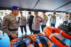 Kapolri Cek Kesiapsiagaan Personel dan Sarpras Polda DIY Hadapi Potensi Bencana