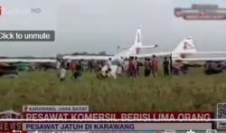 Pesawat Jatuh di Karawang, 5 Korban Dibawa ke RSUD Tirta Mulia