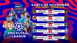 Jadwal Pekan Ke-7 Pro Futsal League 2025-2026: Halus FC Vs Raybit FC di MNCTV
