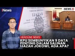 KPU Sembunyikan 9 Data Penting dalam Salinan Ijazah Joko Widodo, Ada Apa?
