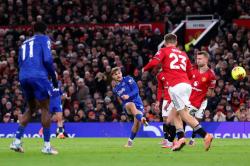 Hasil Liga Inggris: 10 Pemain Everton Permalukan Manchester United di Old Trafford