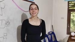 Kisah Turis Jerman, Senang Jadi Guru Madrasah Ibtidaiyah di Langkat<