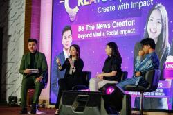 Angela Tanoesoedibjo Sebut Kreator Konten Bukan Pesaing Media, tapi Peluang Kolaborasi