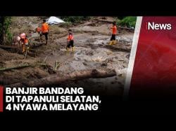 Evakuasi Dramatis di Tapanuli Selatan: Dua Prajurit TNI Sempat Hanyut Diterjang Banjir Bandang