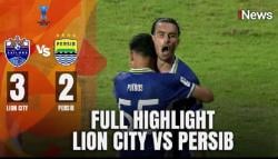 Highlight Persib Kena Comeback Lion City Sailors di ACL 2