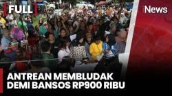 Ratusan Warga Antre BLT Kesra Rp900 Ribu, Kantor Pos di Berbagai Daerah Membludak