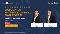 IG Live Research Corner 'Batubara: Hilirisasi, Risiko, dan Rotasi' Sore Ini, Jangan Ketinggalan!