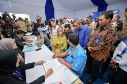 Momen Ratu Belanda Tinjau Perumahan Subsidi di Cibitung