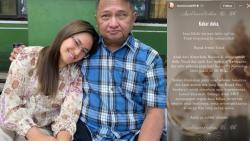 Innalillahi, Ayahanda Marshanda Meninggal Dunia