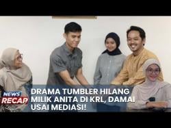 Drama Tumbler Biru yang Hilang di KRL, Endingnya Damai