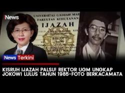 UGM Tegaskan Keaslian Ijazah Joko Widodo dan Klarifikasi soal Foto Berkacamata