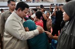 Prabowo Ungkap Kondisi Pengungsi di Tapteng: Pemerintah Sudah Buat yang Terbaik<