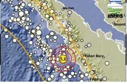 BMKG Gempa Hari Ini M 5,0 Guncang Nias Selatan, Tidak Berpotensi Tsunami<