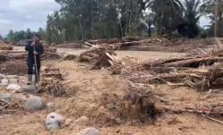 Polda Sumut Kerahkan Anjing K-9 untuk Cari Korban Banjir dan Longsor di Tapteng-Sibolga