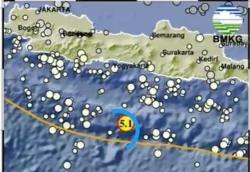 Breaking News: Gempa Terkini M 5,1 Guncang Bantul DIY<