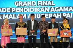 Tutup Olimpiade PAI 2025, Sekjen Kemenag Tegaskan Kurikulum Cinta Fondasi Indonesia Emas