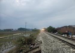 Jalur Kereta Api Medan-Binjai Kembali Beroperasi usai Terdampak Banjir 