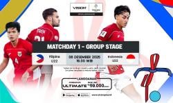 Jadwal dan Link Live Streaming Timnas Indonesia U-22 Vs Filipina di SEA Games 2025 
