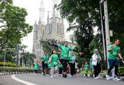 Keseruan Jakarta International 10K, Rute Lewati Ikon Ibu Kota