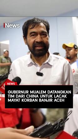 Gubernur Mualem Datangkan Tim dari China untuk Lacak Mayat Korban Banjir Aceh