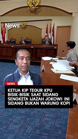 Ketua KIP Tegur KPU Bisik-Bisik saat Sidang Sengketa Ijazah Jokowi: Ini Sidang Bukan Warung Kopi