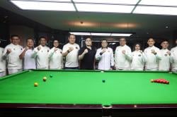 Ketum PB POBSI Hary Tanoesoedibjo Lepas Atlet Biliar ke SEA Games 2025