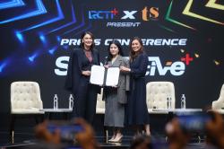 Luncurkan Sportstive+ Bersama Valencia Tanoesoedibjo, Luna Maya Bangga Kerja Sama dengan RCTI+