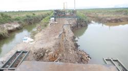 Jembatan Bailey Mulai Dipasang, Akses Penting dari Sikabau Menuju Lembah Melintang<