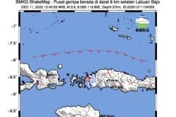 Gempa Hari Ini M3,6 di Labuan Bajo, Getaran Dirasakan Kuat Skala IV MMI<