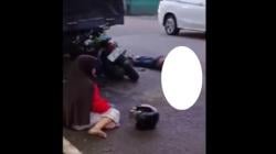Pasutri Kecelakaan di Sukabumi, Suami Tewas Istri Terluka<