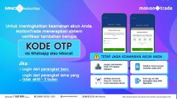 MNC Sekuritas Tingkatkan Keamanan MotionTrade melalui Verifikasi OTP